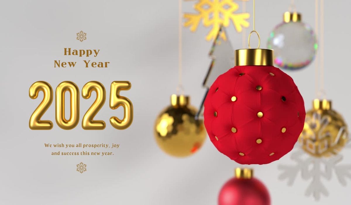 Happy New Year 2025 DP for WhatsApp
